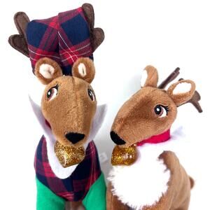 Elf On Shelf Pets Reindeer Plush Set of 2 Replacement Christmas Stuffed Animal